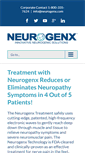 Mobile Screenshot of neurogenx.com